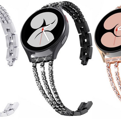 Diamond Chain Metal Watch Strap for Smartwatches