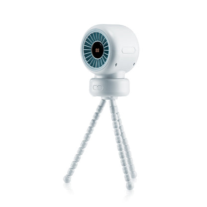 Octopus Baby Stroller Fan USB Desktop Fan Silent Circulating Small Electric Fan
