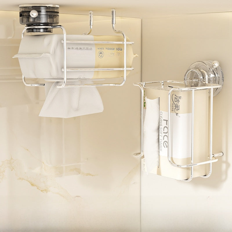 Bathroom Light Luxury Creative Stainless Steel Paper Box