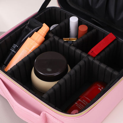 LED Illumination Makeup Mirror with Storage Bag