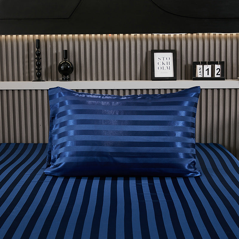 Satin Imitation Silk Pillowcase