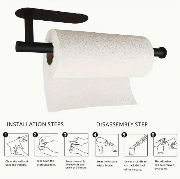 Stainless Steel Tissue Holder Bathroom Paper Roll Mount