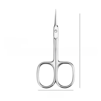 Stainless Steel Beauty Scissors for Eyebrow and Nose Hair Trimming, Makeup Tool