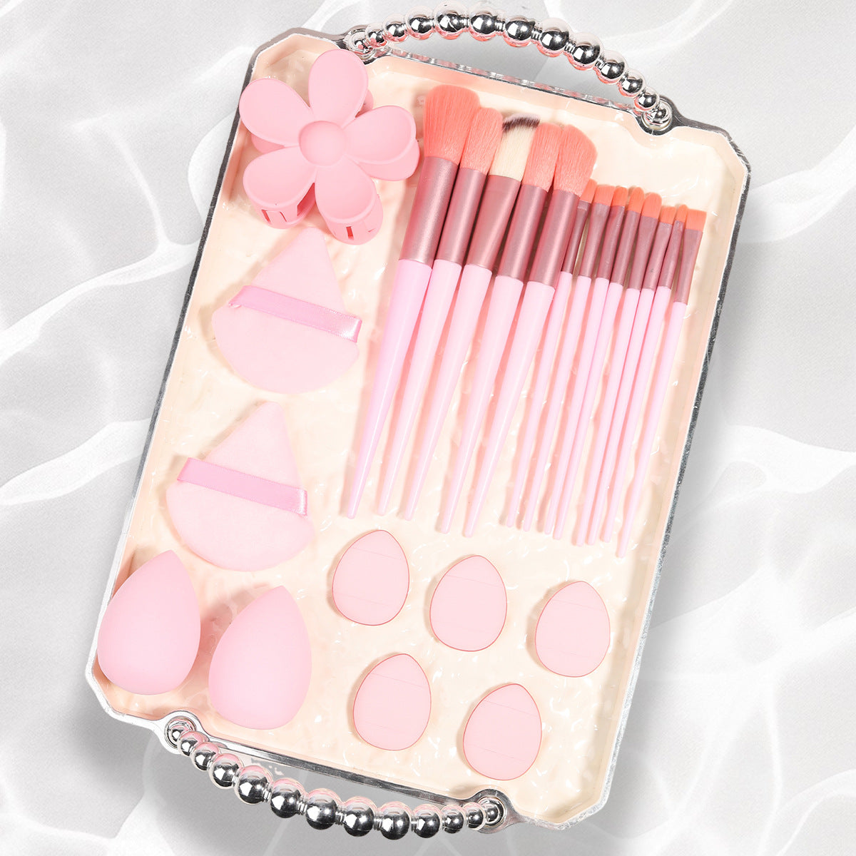 Makeup brush grab set