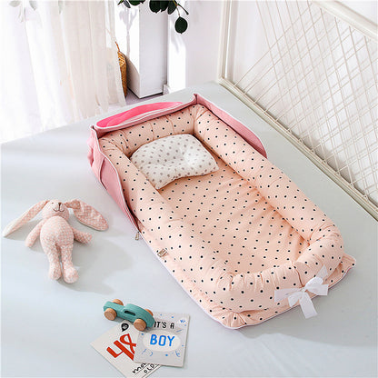 Foldable Portable Baby Bed Crib
