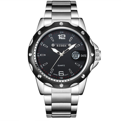 Men's Fashionable Waterproof Silicone Quartz Watch