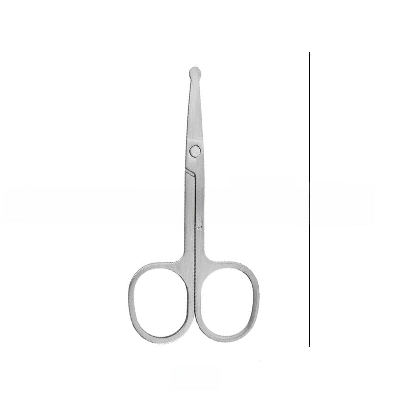 Stainless Steel Beauty Scissors for Eyebrow and Nose Hair Trimming, Makeup Tool