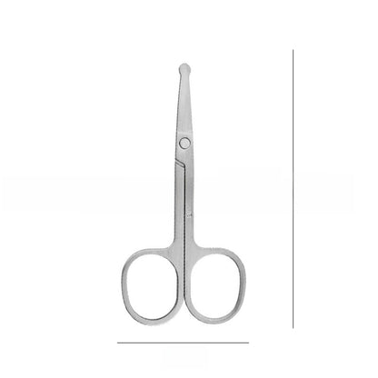 Stainless Steel Beauty Scissors for Eyebrow and Nose Hair Trimming, Makeup Tool