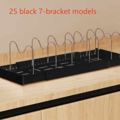 Extendable kitchen storage rack