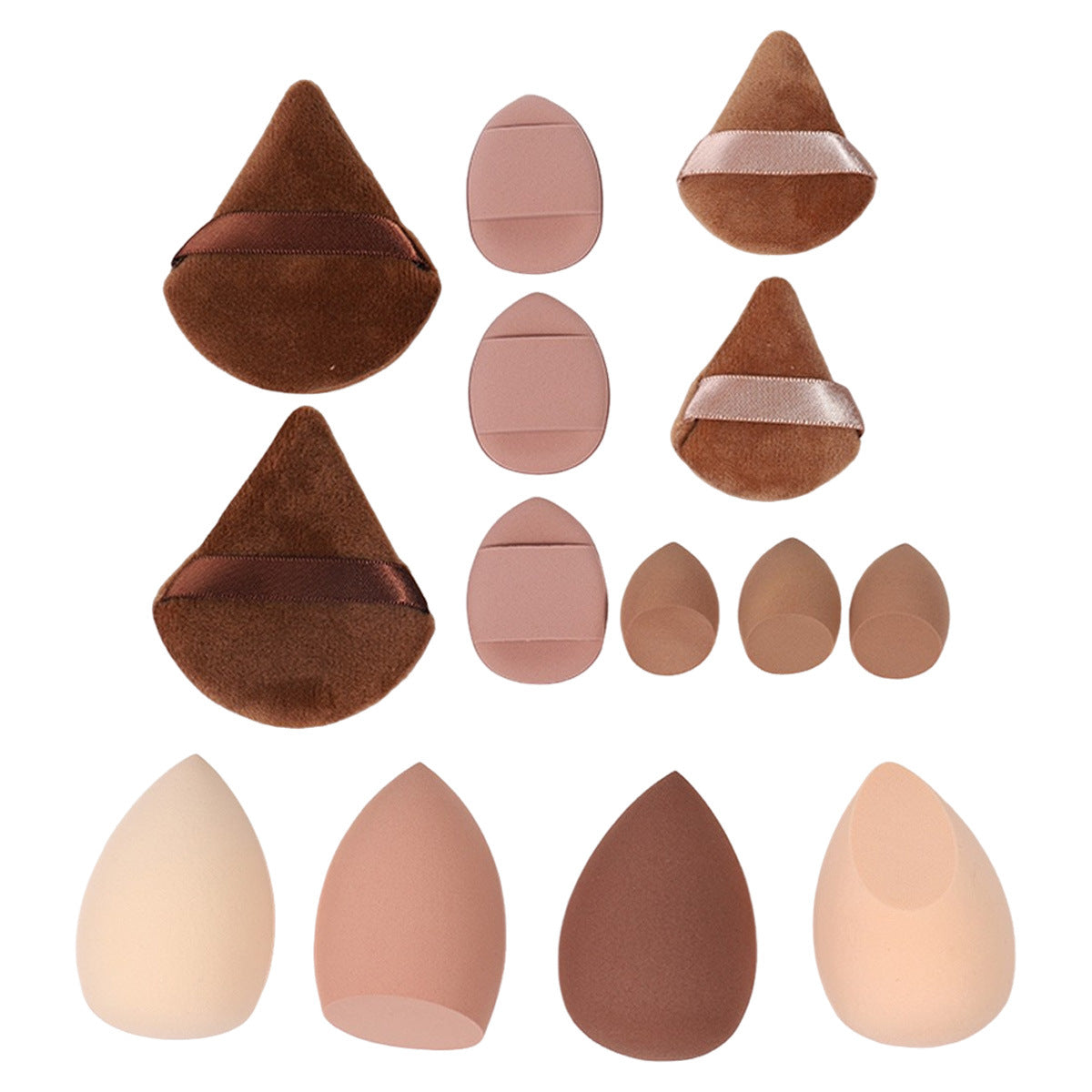 Makeup brush grab set