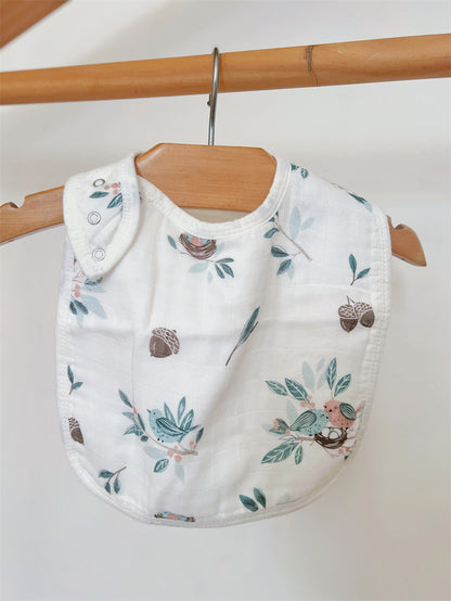 Adjustable Baby Bibs Drool Absorbent