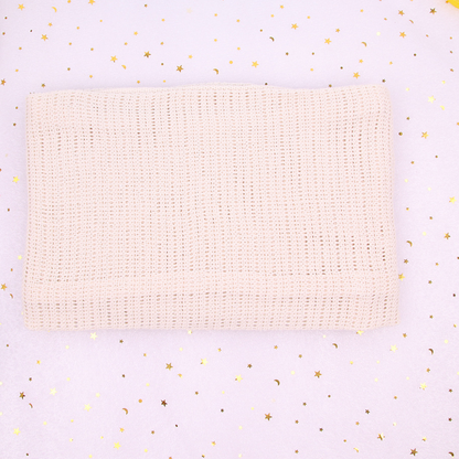 Baby Hollow Knit Cotton Blanket