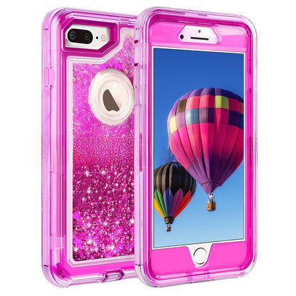 Liquid Sand Three-In-One Anti-Fall Phone Case