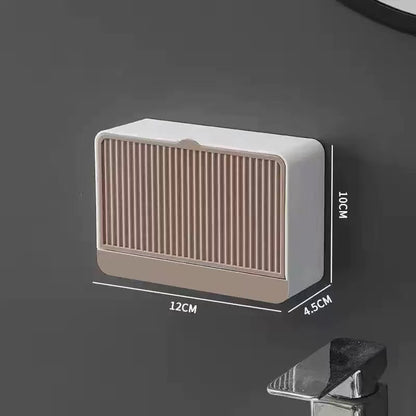 Mildew-Proof and Moisture-Proof Plastic Soap Box for Bathroom