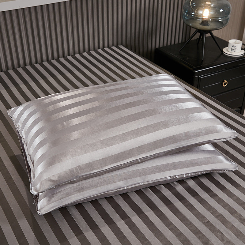 Satin Imitation Silk Pillowcase