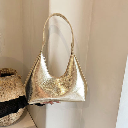 Women Dumpling Shoulder Bag Fashion PU Korean Style