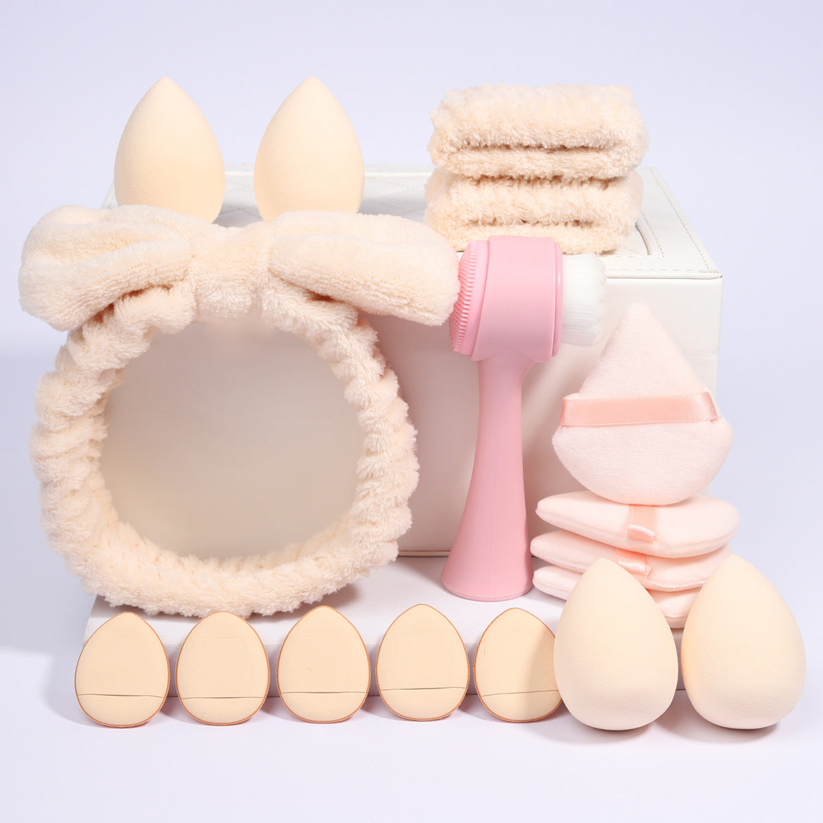 Makeup brush grab set