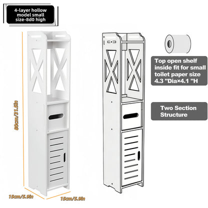 Multilayer Bathroom Storage Cabinet