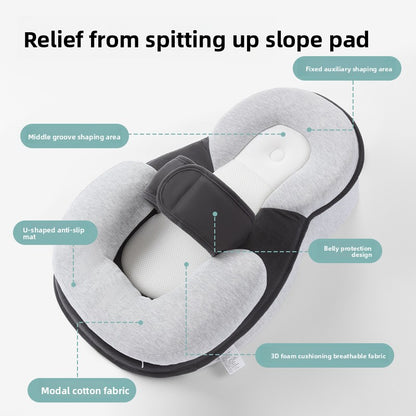 Baby Nursing Pillow with Anti-Spill Design