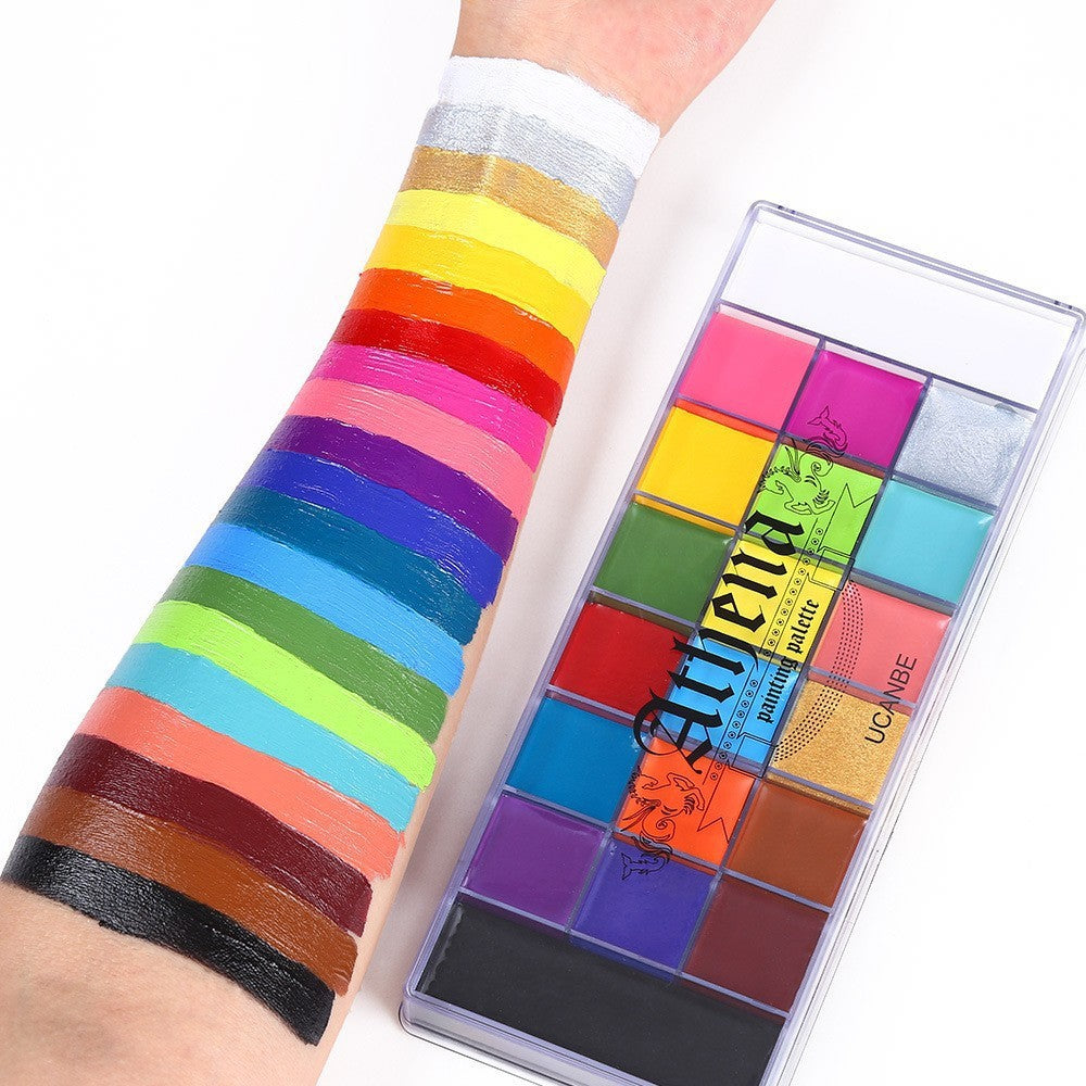 20-Color Oil Paint Makeup Palette