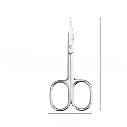 Stainless Steel Beauty Scissors for Eyebrow and Nose Hair Trimming, Makeup Tool