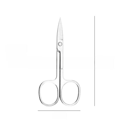 Stainless Steel Beauty Scissors for Eyebrow and Nose Hair Trimming, Makeup Tool