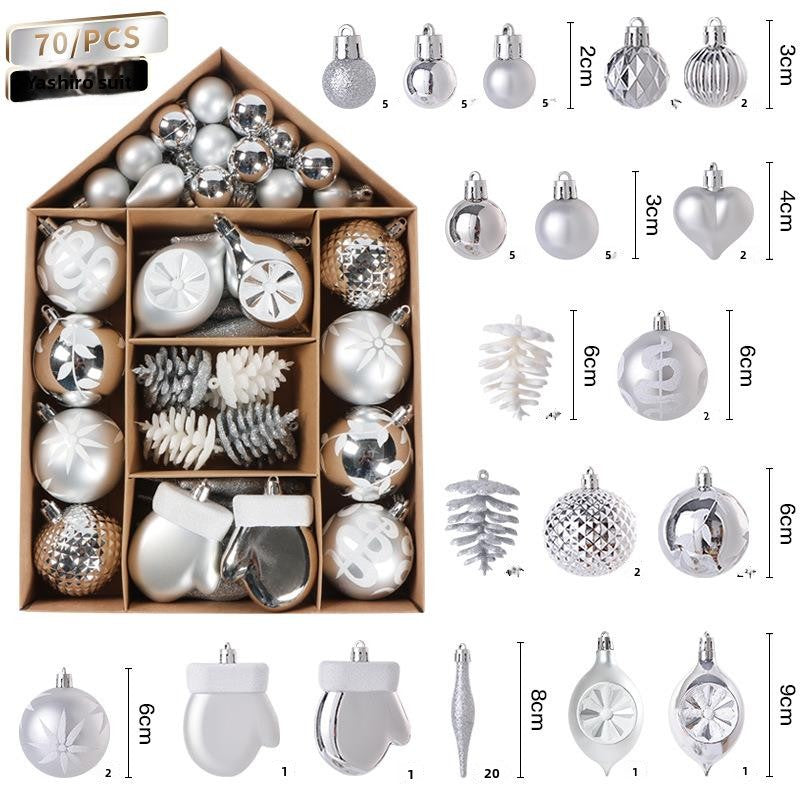 Christmas Tree Ornament Ball Set