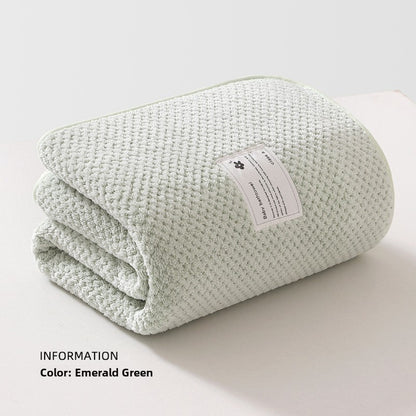 Soft Newborn Baby Bath Towel Coral Fleece Quick Dry Wrap