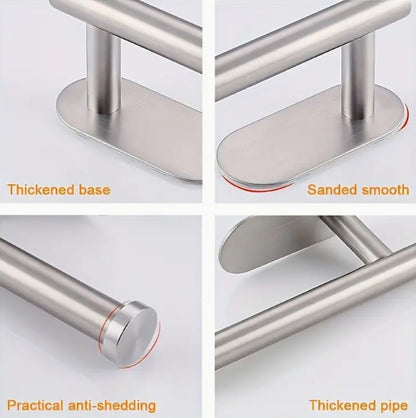Stainless Steel Tissue Holder Bathroom Paper Roll Mount