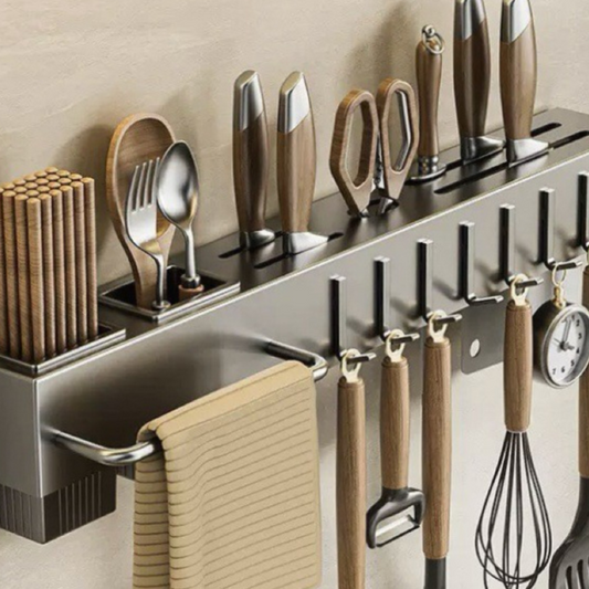 Kitchen storage rack - knife holder