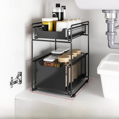 Multi-functional Bathroom Cabinet Desktop Storage Rack