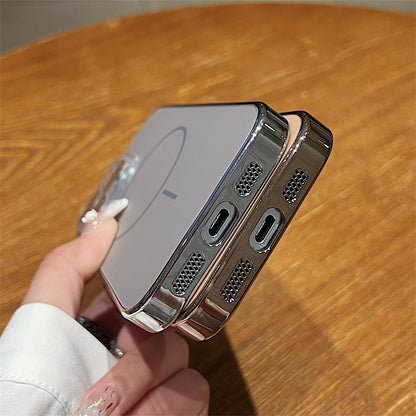 Contrast Color Magnetic Mobile Phone Case