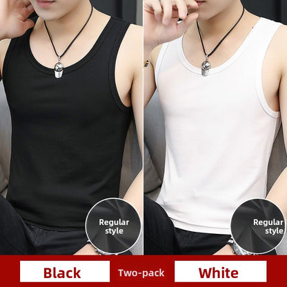 Modal Mens Round Neck Tank Tops