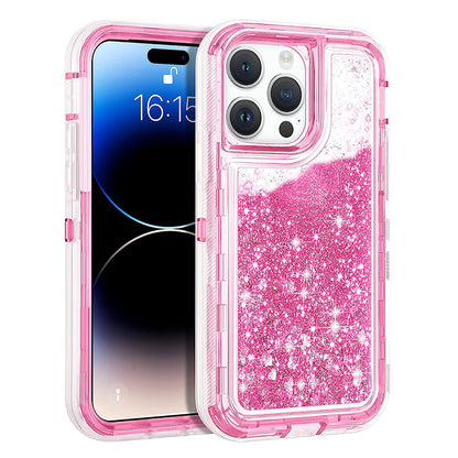 Liquid Sand Three-In-One Anti-Fall Phone Case