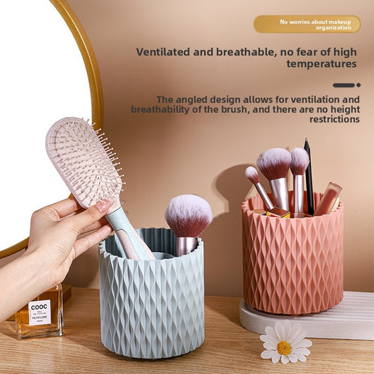 Rotatable Makeup Brush Organizer Holder