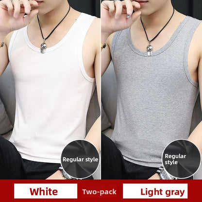 Modal Mens Round Neck Tank Tops