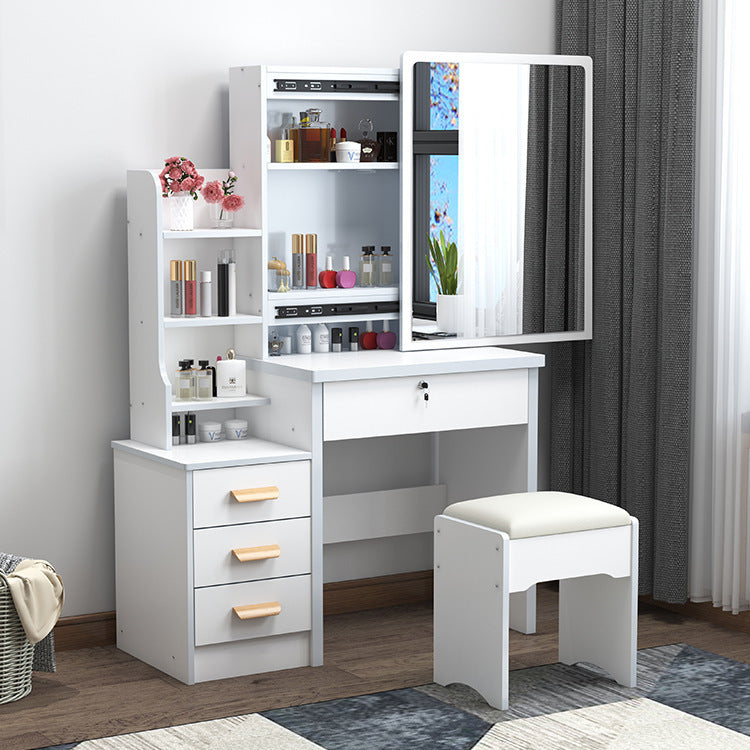 Small Apartment Cosmetic Table Multi-functional Cosmetic Table Storage Cabinet