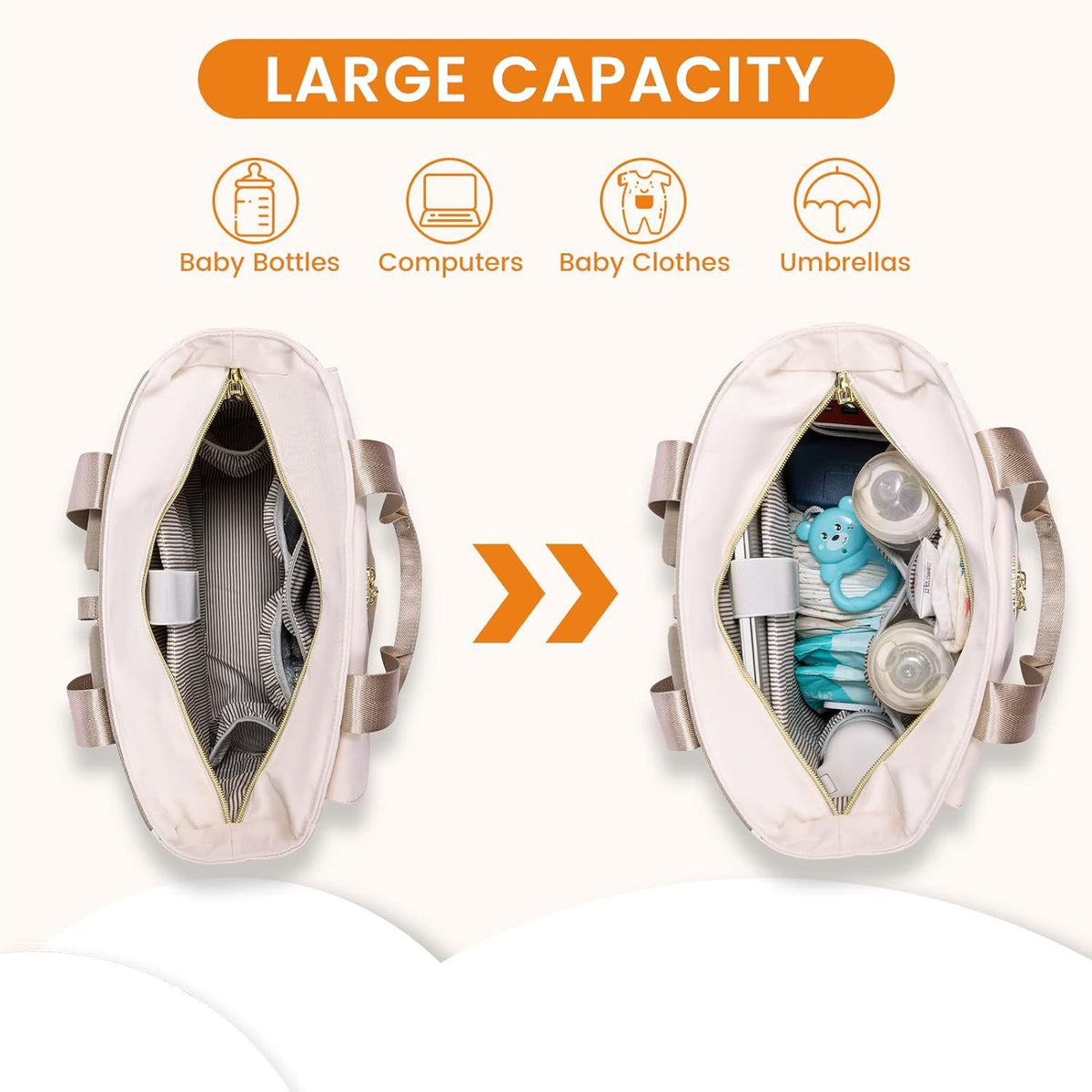 Diaper Mummy Bag Outdoor Laptop Bag Travel Casual Bag Backpack