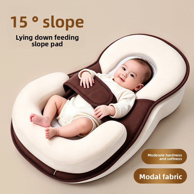 Baby Nursing Pillow with Anti-Spill Design