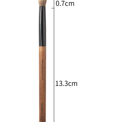14-Piece Natural Wood Makeup Brush