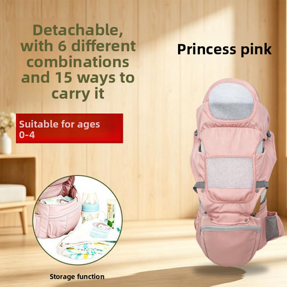 Ergonomic Baby Carrier with Waist Seat