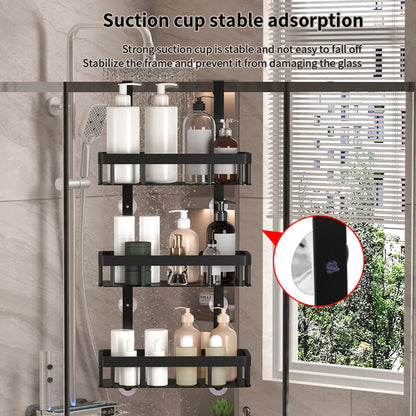 Wall Mounted Bathroom Organizer Rack
