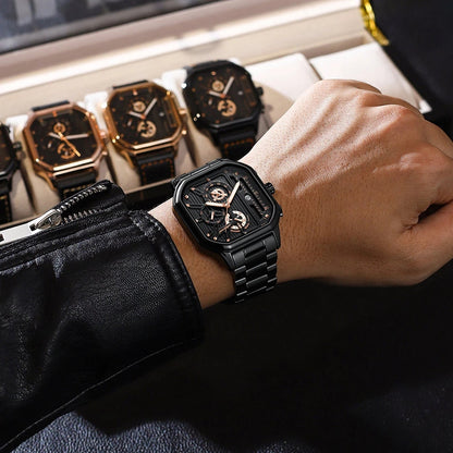 Waterproof Multifunctional Men's Quartz Fashion Watch