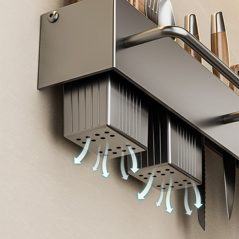 Kitchen storage rack - knife holder