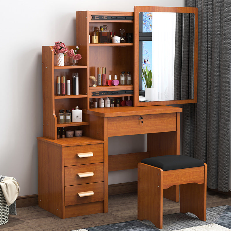 Small Apartment Cosmetic Table Multi-functional Cosmetic Table Storage Cabinet