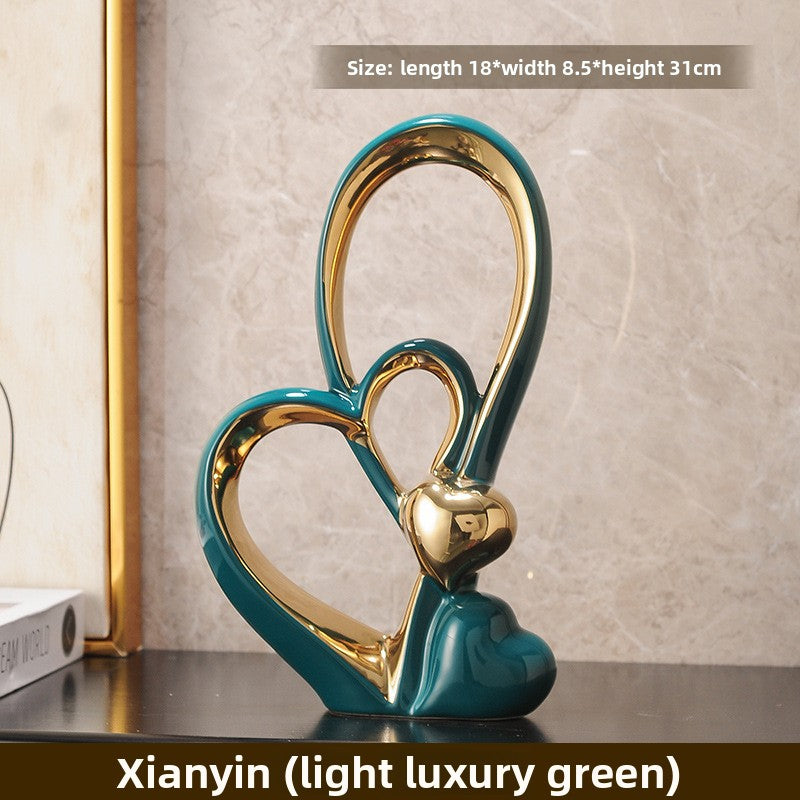 Heart Shape Ceramic Home Decor