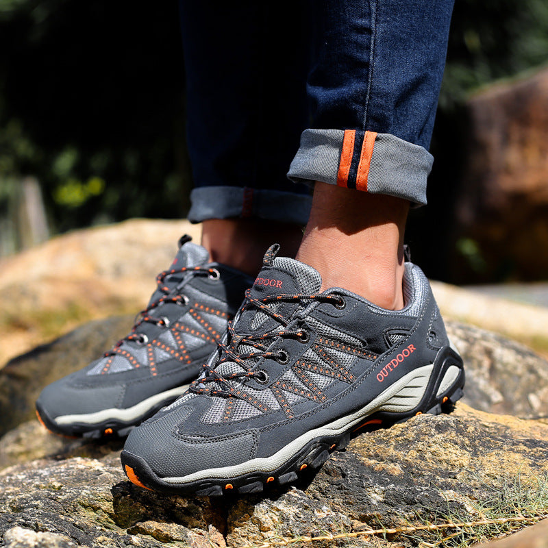 Genuine Leather Outdoor Hiking Shoes