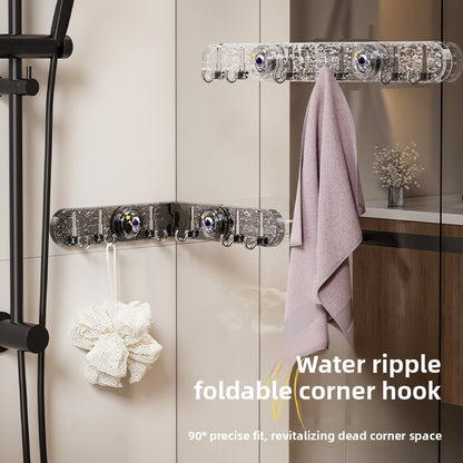 Astronaut Suction Cup Corner Hooks Foldable Bathroom Kitchen Hooks