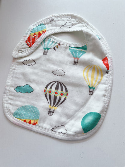 Adjustable Baby Bibs Drool Absorbent