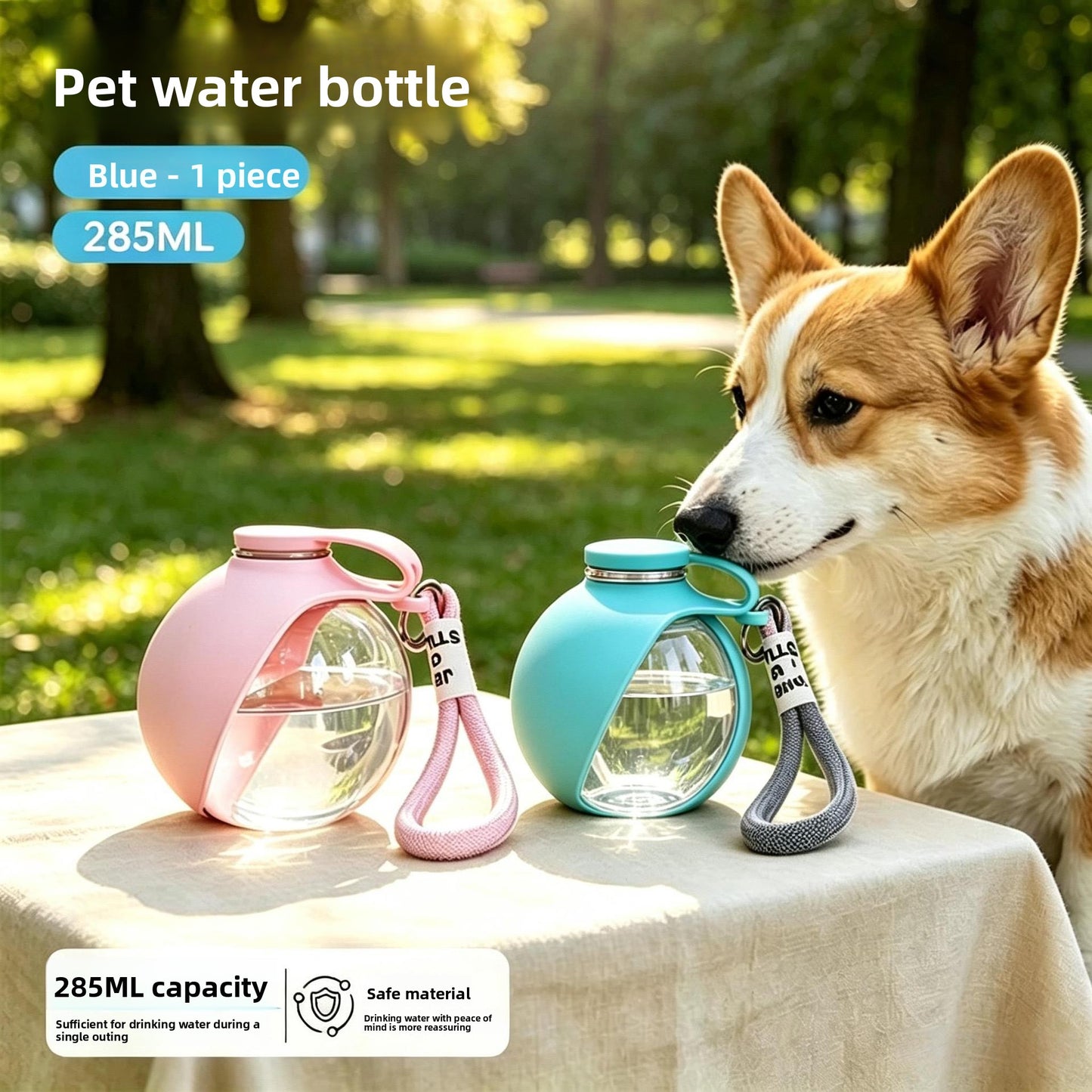 Collapsible Pet Water Bottle
